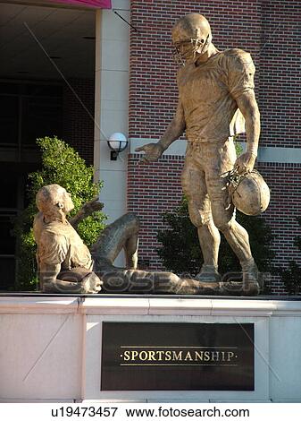 Tallahassee, FL, Florida, FSU, Florida State University, Doak Campbell Stadium, Sportsmanship Statue View Large Photo Image Stock Photo - Tallahassee, FL, Florida, FSU, Florida State University, Doak Campbell Stadium, Sportsmanship Statue. Fotosearch