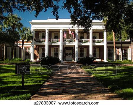 Tallahassee, FL, Florida, Governor's Mansion View Large Photo Image Stock Photo - Tallahassee, FL, Florida, Governor's Mansion. Fotosearch