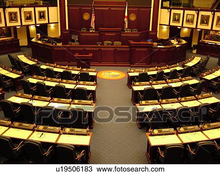 Tallahassee, FL, Florida, New State Capitol, State House, interior, House of Representatives View Large Photo Image Stock Image - Tallahassee, FL, Florida, New State Capitol, State House, interior, House of Representatives. Fotosearch