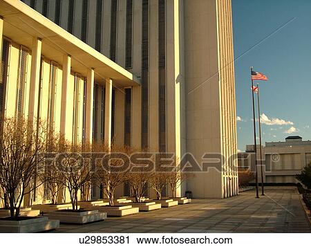 Stock Image -  Tallahassee, FL, Florida, New State Capitol, State House a 22-story tower. Fotosearch