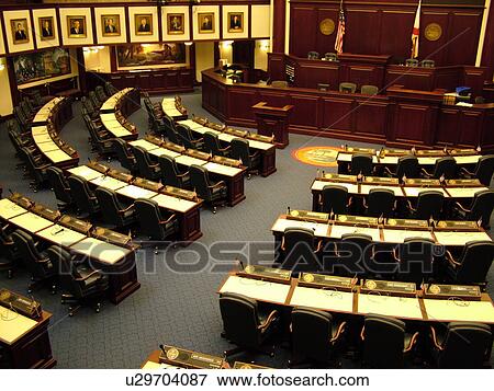 Tallahassee, FL, Florida, New State Capitol, State House, interior, House of Representatives View Large Photo Image Stock Photo - Tallahassee, FL, Florida, New State Capitol, State House, interior, House of Representatives. Fotosearch