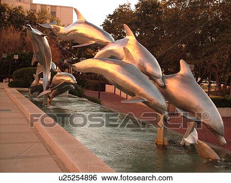 Tallahassee, FL, Florida, State Capitol, Dolphin statue and fountain on the capital grounds View Large Photo Image Stock Photograph - Tallahassee, FL, Florida, State Capitol, Dolphin statue and fountain on the capital grounds. Fotosearch