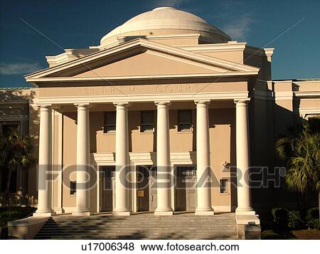Stock Photo -  Tallahassee, FL, Florida, Supreme Court. Fotosearch