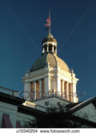 Tallahassee, FL, Florida, The Old State Capitol ca. 1902, State House View Large Photo Image Picture - Tallahassee, FL, Florida, The Old State Capitol ca. 1902, State House. Fotosearch