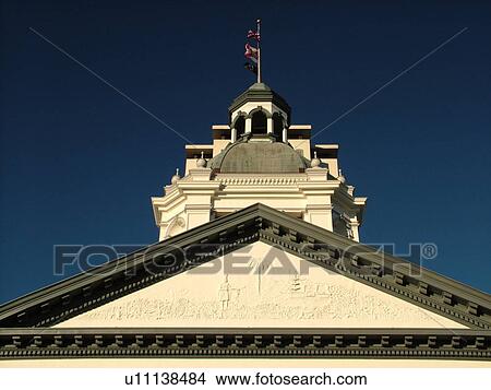 Picture -  Tallahassee, FL, Florida, The Old State Capitol ca. 1902, State House. Fotosearch