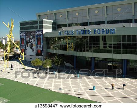 Tampa, FL, Florida, Tampa Bay, St. Pete Times Forum, stadium View Large Photo Image Stock Photo - Tampa, FL, Florida, Tampa Bay, St. Pete Times Forum, stadium. Fotosearch