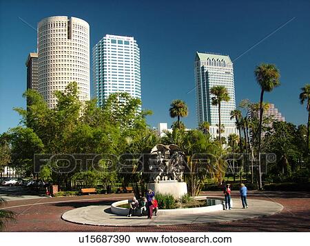 Tampa, FL, Florida, Tampa Bay, downtown skyline, from Plant Park View Large Photo Image Stock Image - Tampa, FL, Florida, Tampa Bay, downtown skyline, from Plant Park. Fotosearch