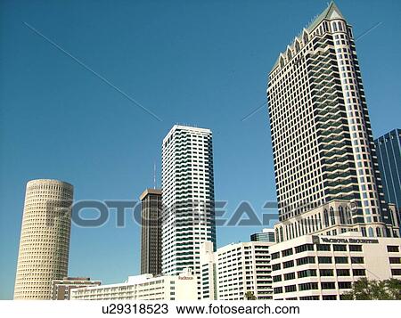 Tampa, FL, Florida, Tampa Bay, downtown skyline View Large Photo Image Stock Image - Tampa, FL, Florida, Tampa Bay, downtown skyline. Fotosearch