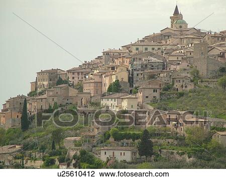 Trevi, Umbria, Italy, Europe, Scenic view of the hilltop medieval town of Trevi. View Large Photo Image Stock Image - Trevi, Umbria, Italy, Europe, Scenic view of the hilltop medieval town of Trevi.. Fotosearch