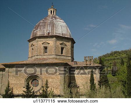 Tuscany, Cortona, Italy, Toscana, Europe, Madonna del Calcinaio church in the medieval hill town of Cortona View Large Photo Image Stock Photography - Tuscany, Cortona, Italy, Toscana, Europe, Madonna del Calcinaio church in the medieval hill town of Cortona. Fotosearch