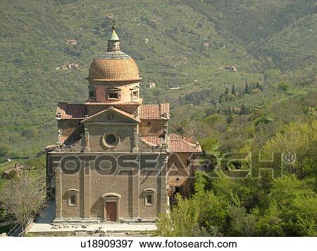 Tuscany, Italy, Cortona, Toscana, Europe, Madonna del Calcinaio church in the medieval hill town of Cortona View Large Photo Image Stock Photo - Tuscany, Italy, Cortona, Toscana, Europe, Madonna del Calcinaio church in the medieval hill town of Cortona. Fotosearch