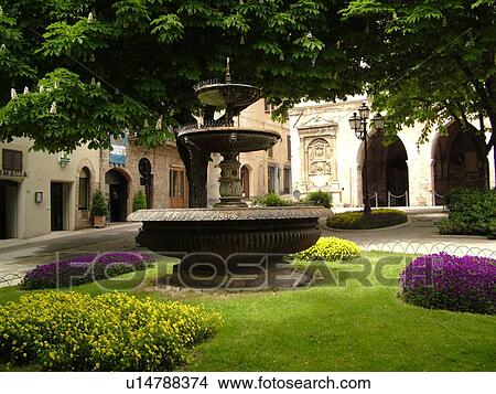 Umbria, Italy, Spello, Europe, Fountain in the Piazza della Repubblica in the medieval town of Spello. View Large Photo Image Picture - Umbria, Italy, Spello, Europe, Fountain in the Piazza della Repubblica in the medieval town of Spello.. Fotosearch