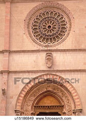 Umbria, Italy, Todi, Europe, Cathedral in the Piazza del Popolo in the medieval hilltop town of Todi. View Large Photo Image Stock Photo - Umbria, Italy, Todi, Europe, Cathedral in the Piazza del Popolo in the medieval hilltop town of Todi.. Fotosearch