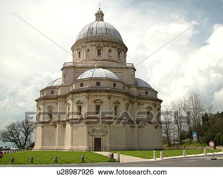Umbria, Italy, Todi, Europe, Tempio di Santa Maria della Consolazione in the hilltop medieval town of Todi. View Large Photo Image Stock Photograph - Umbria, Italy, Todi, Europe, Tempio di Santa Maria della Consolazione in the hilltop medieval town of Todi.. Fotosearch