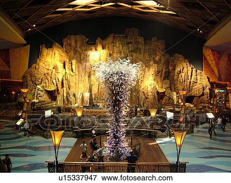 Uncasville, CT, Connecticut, Mohegan Sun Casino, Casino of the Sky, interior View Large Photo Image Stock Photo - Uncasville, CT, Connecticut, Mohegan Sun Casino, Casino of the Sky, interior. Fotosearch