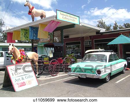 Waimanalo Beach, Oahu, HI, Hawaii, Windward O'ahu, Kalanianaole Highway, Hawaiian Gift Shop, Ford Falcon, surfboard View Large Photo Image Stock Photo - Waimanalo Beach, Oahu, HI, Hawaii, Windward O'ahu, Kalanianaole Highway, Hawaiian Gift Shop, Ford Falcon, surfboard. Fotosearch