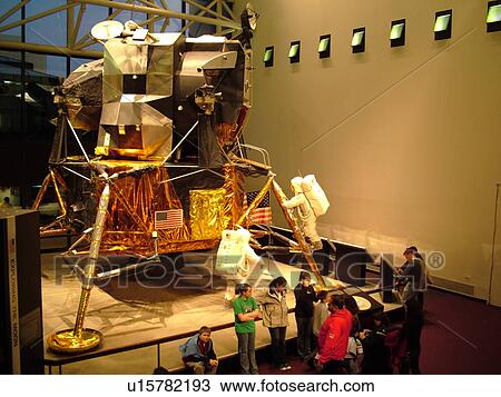 Stock Image -  Washington, DC, District of Columbia, D. C National Air and Space Museum of the Smithsonian Institute, interior, Skylab. Fotosearch