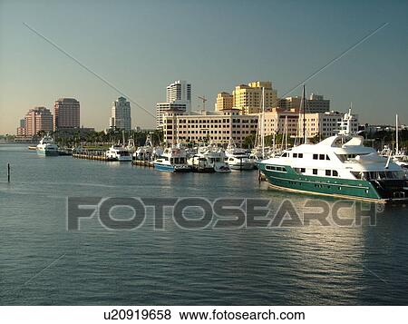 West Palm Beach, FL, Florida, Lake Worth, waterfronts, marina View Large Photo Image Stock Photo - West Palm Beach, FL, Florida, Lake Worth, waterfronts, marina. Fotosearch