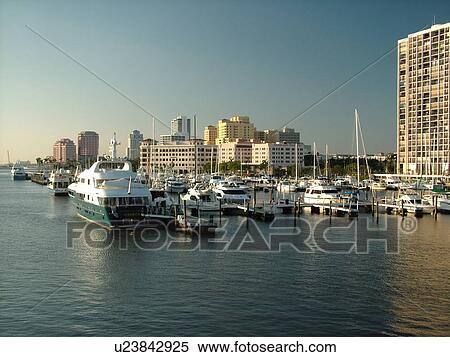 West Palm Beach, FL, Florida, Lake Worth, waterfronts, marina View Large Photo Image Stock Photography - West Palm Beach, FL, Florida, Lake Worth, waterfronts, marina. Fotosearch