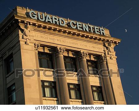Wilkes-Barre, PA, Pennsylvania, downtown, Guard Center, former Lehigh & Wilkes-Barre Coal Company Building View Large Photo Image Stock Image - Wilkes-Barre, PA, Pennsylvania, downtown, Guard Center, former Lehigh & Wilkes-Barre Coal Company Building. Fotosearch