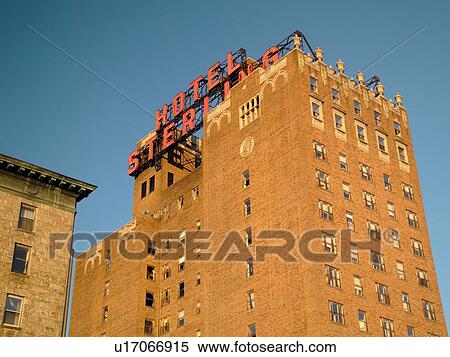 Wilkes-Barre, PA, Pennsylvania, downtown, Hotel Sterling View Large Photo Image Stock Photography - Wilkes-Barre, PA, Pennsylvania, downtown, Hotel Sterling. Fotosearch