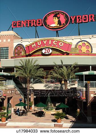 Ybor City, FL, Florida, Tampa, Tampa Bay, Centro Ybor, downtown, Muvico Theaters View Large Photo Image Stock Image - Ybor City, FL, Florida, Tampa, Tampa Bay, Centro Ybor, downtown, Muvico Theaters. Fotosearch