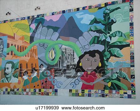 Ybor City, FL, Florida, Tampa, Tampa Bay, colorful wall mural View Large Photo Image Stock Photo - Ybor City, FL, Florida, Tampa, Tampa Bay, colorful wall mural. Fotosearch