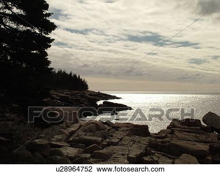 Acadia National Park, ME, Maine, Mount Desert Island, Atlantic Ocean, Frenchman Bay, Schoodic Peninsula View Large Photo Image Stock Image - Acadia National Park, ME, Maine, Mount Desert Island, Atlantic Ocean, Frenchman Bay, Schoodic Peninsula. Fotosearch