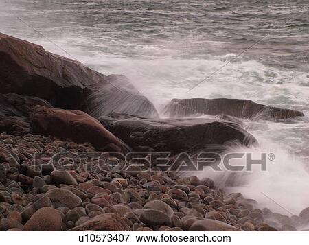 Acadia National Park, ME, Maine, Atlantic Ocean, Mount Desert Island, Otter Point, scenic coastline View Large Photo Image Stock Photo - Acadia National Park, ME, Maine, Atlantic Ocean, Mount Desert Island, Otter Point, scenic coastline. Fotosearch