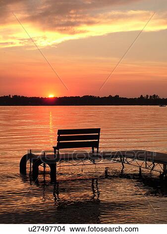 Alexandria, MN, Minnesota, Maple Lake, sunset View Large Photo Image Picture - Alexandria, MN, Minnesota, Maple Lake, sunset. Fotosearch