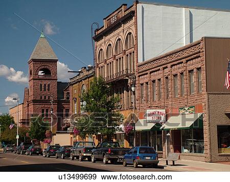 Ashland, WI, Wisconsin, Downtown View Large Photo Image Stock Photo - Ashland, WI, Wisconsin, Downtown. Fotosearch