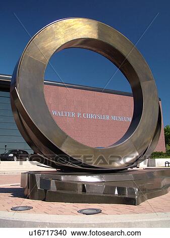Stock Image -  Auburn Hills, Detroit, MI, Michigan, Walter P. Chrysler Museum, Chrysler Corporation. Fotosearch