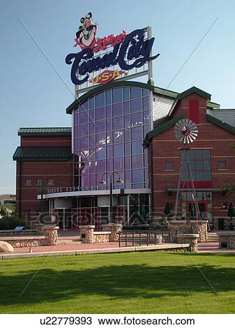 Stock Image -  Battle Creek, MI, Michigan, Kellogg's Cereal City USA. Fotosearch