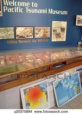 Big Island, Island of Hawaii, HI, Hawaii, Hilo, Historic Downtown Hilo, Pacific Tsunami Museum View Large Photo Image Picture - Big Island, Island of Hawaii, HI, Hawaii, Hilo, Historic Downtown Hilo, Pacific Tsunami Museum. Fotosearch