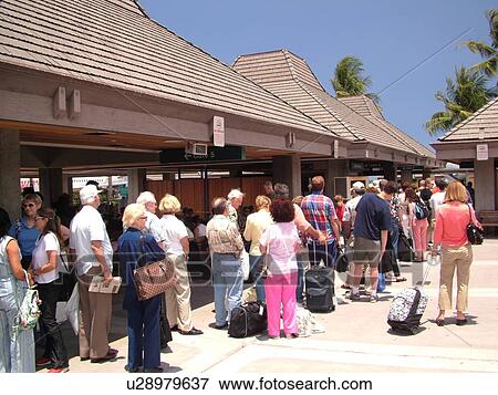 Big Island, Island of Hawaii, HI, Hawaii, Kona International Airport at Keahole View Large Photo Image Stock Photo - Big Island, Island of Hawaii, HI, Hawaii, Kona International Airport at Keahole. Fotosearch