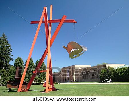 Stock Photo -  Bloomfield Hills, Detroit, MI, Michigan, Cranbrook Art Museum, sculpture, garden, Cranbrook Educational Community. Fotosearch