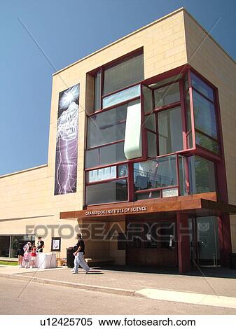 Stock Photography -  Bloomfield Hills, Detroit, MI, Michigan, Cranbrook Institute of Science, Museum of Science and Natural History, Cranbrook Educational Community. Fotosearch