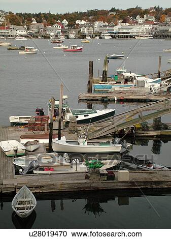 Booth Bay Harbor, ME, Maine, fishing village, boats View Large Photo Image Stock Image - Booth Bay Harbor, ME, Maine, fishing village, boats. Fotosearch
