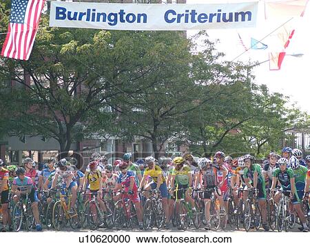 Burlington, VT, Vermont, Green Mountain Stage Race, Criterium, starting line, men bikers View Large Photo Image Stock Image - Burlington, VT, Vermont, Green Mountain Stage Race, Criterium, starting line, men bikers. Fotosearch
