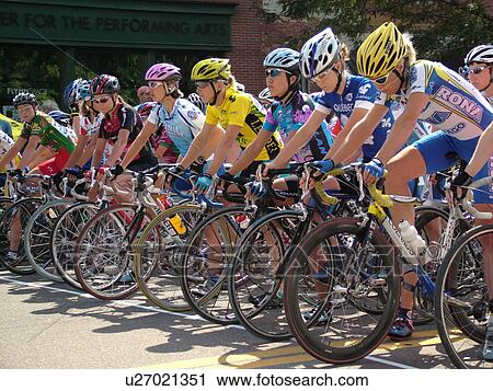 Burlington, VT, Vermont, Green Mountain Stage Race, Criterium, starting line, women bikers View Large Photo Image Stock Image - Burlington, VT, Vermont, Green Mountain Stage Race, Criterium, starting line, women bikers. Fotosearch