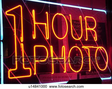 Burlington, VT, Vermont, Neon sign, 1 Hour Photo Shop, downtown View Large Photo Image Stock Image - Burlington, VT, Vermont, Neon sign, 1 Hour Photo Shop, downtown. Fotosearch
