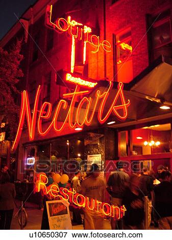 Burlington, VT, Vermont, Neon sign, Nectar's Lounge and Restaurant, downtown, double exposure View Large Photo Image Stock Photo - Burlington, VT, Vermont, Neon sign, Nectar's Lounge and Restaurant, downtown, double exposure. Fotosearch