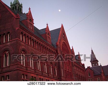 Stock Image -  Burlington, VT, Vermont, Williams Hall. Fotosearch