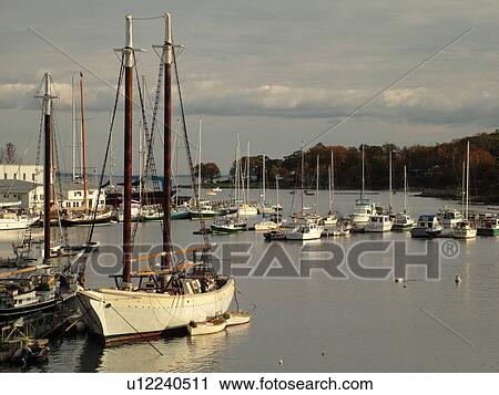 Camden, ME, Maine, Harbor, boats, schooner View Large Photo Image Stock Image - Camden, ME, Maine, Harbor, boats, schooner. Fotosearch