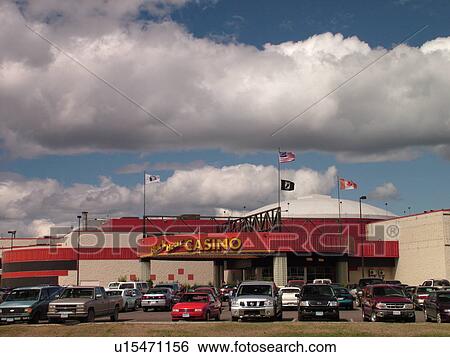 Stock Photograph -  Carlton, MN, Minnesota, Fond Du Lac Indian Reservation, Black Bear Casino. Fotosearch