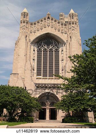 Chicago, IL, Illinois, Windy City, Hyde Park, Midway Area, University of Chicago, Rockefeller Memorial Chapel View Large Photo Image Stock Photo - Chicago, IL, Illinois, Windy City, Hyde Park, Midway Area, University of Chicago, Rockefeller Memorial Chapel. Fotosearch