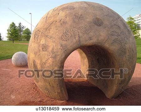 Chicago, IL, Illinois, Windy City, Burnham Park, Cultural Earth Sculpture, Soldier Field, NFL, Football, Chicago Bears View Large Photo Image Stock Photo - Chicago, IL, Illinois, Windy City, Burnham Park, Cultural Earth Sculpture, Soldier Field, NFL, Football, Chicago Bears. Fotosearch