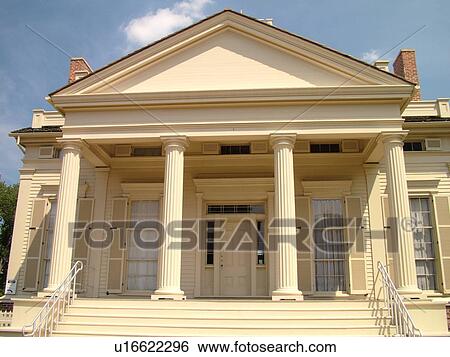 Stock Photograph -  Chicago, IL, Illinois, Windy City, Clarke House Museum, Chicago's Oldest House 1836, Glessner House Museum. Fotosearch