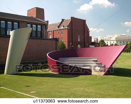 Stock Image -  Cleveland, OH, Ohio, Case Western Reserve University, Art Institute, University Circle Area. Fotosearch