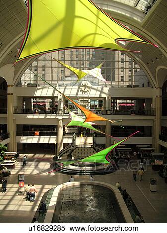 Cleveland, OH, Ohio, Downtown, Tower City Center, interior, shopping, dining, entertainment complex, mall View Large Photo Image Stock Photography - Cleveland, OH, Ohio, Downtown, Tower City Center, interior, shopping, dining, entertainment complex, mall. Fotosearch